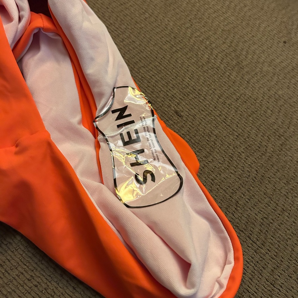 Shein Neon Ruffle Bikini - Picture 9 of 9